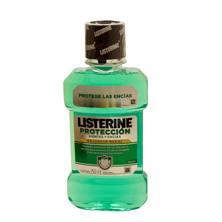 Enjuague bucal listerine Fresh mint 250ml Johnson&Johnson (7702035433299)